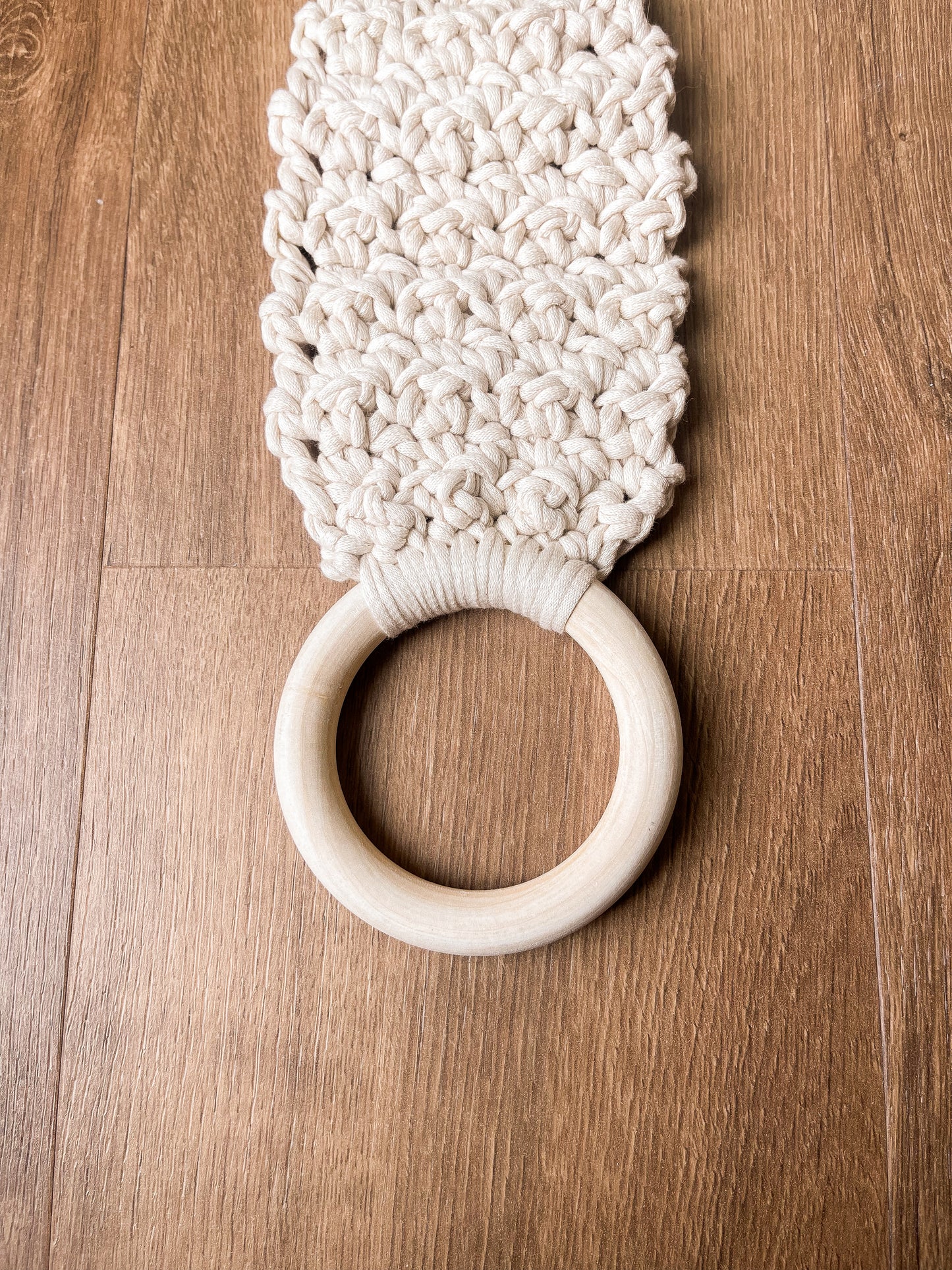 Lemon Peel Towel Holder | Cream