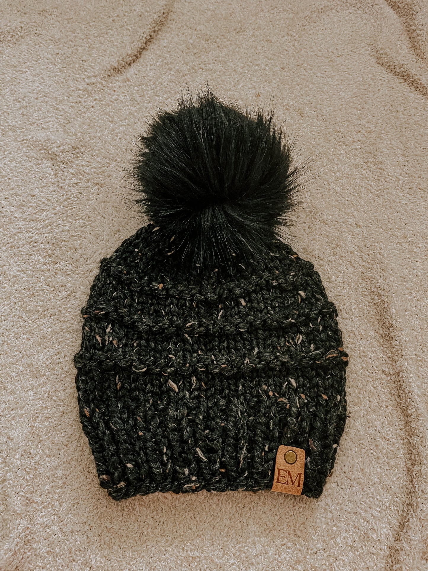 Tabitha Beanie | Obsidian