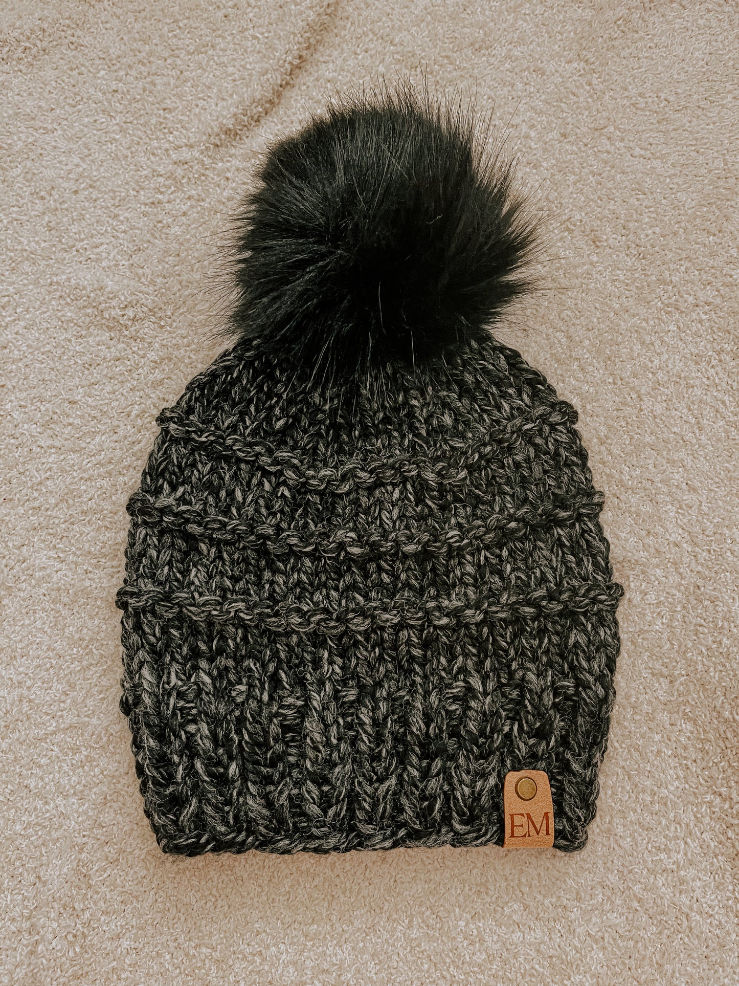 Tabitha Beanie | Charcoal