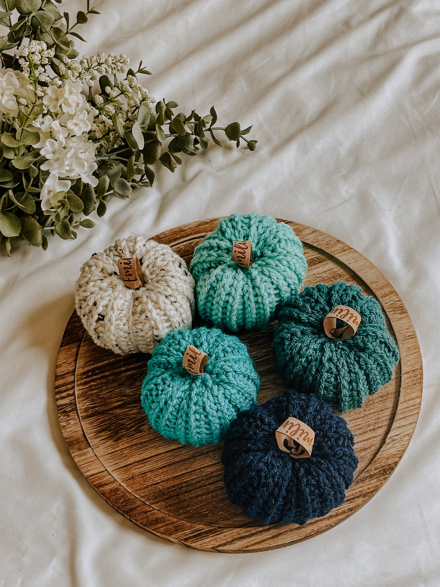 Emiline Bowl Filler Pumpkin Bundle | Blue
