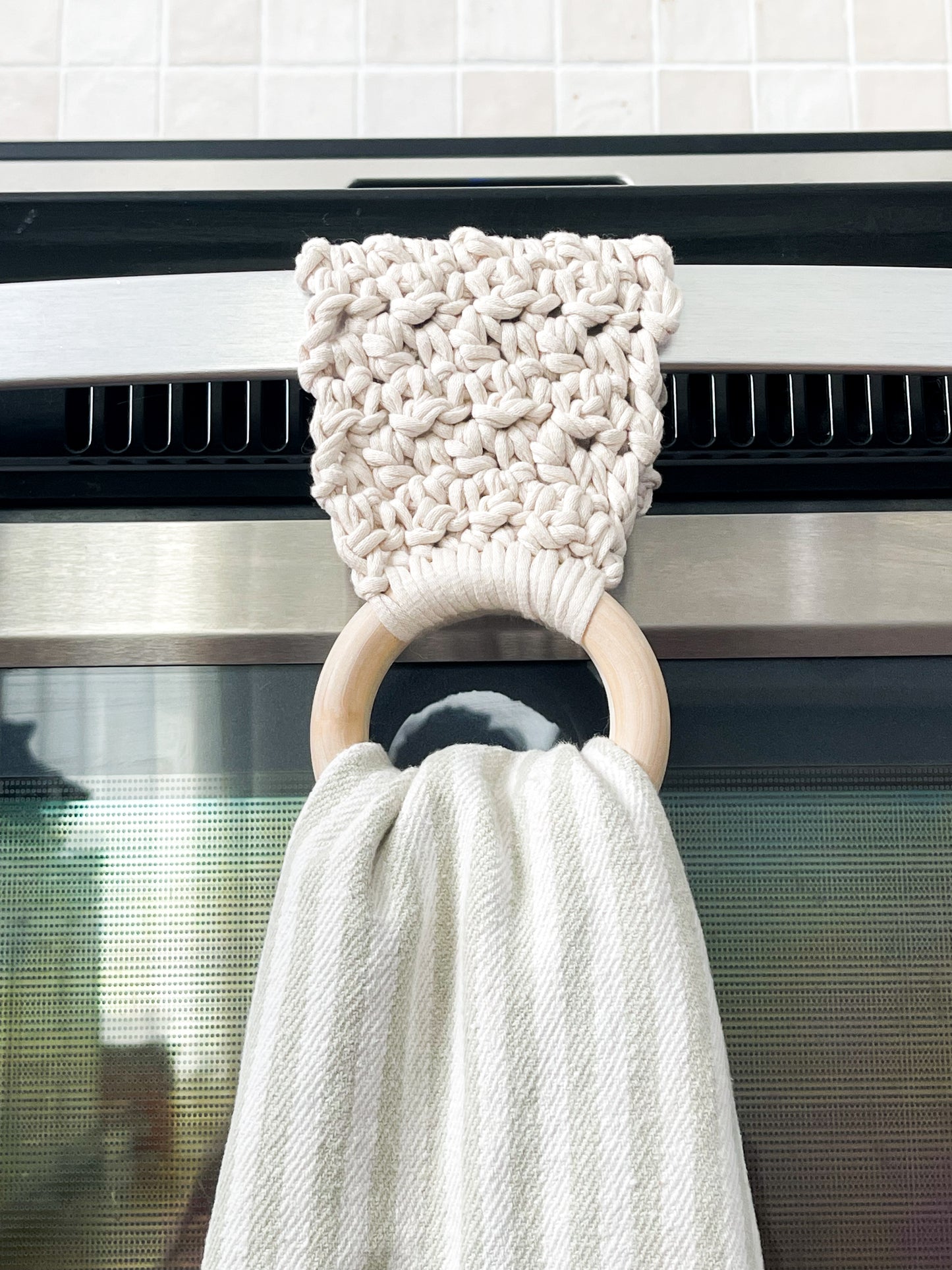 Lemon Peel Towel Holder | Lichen