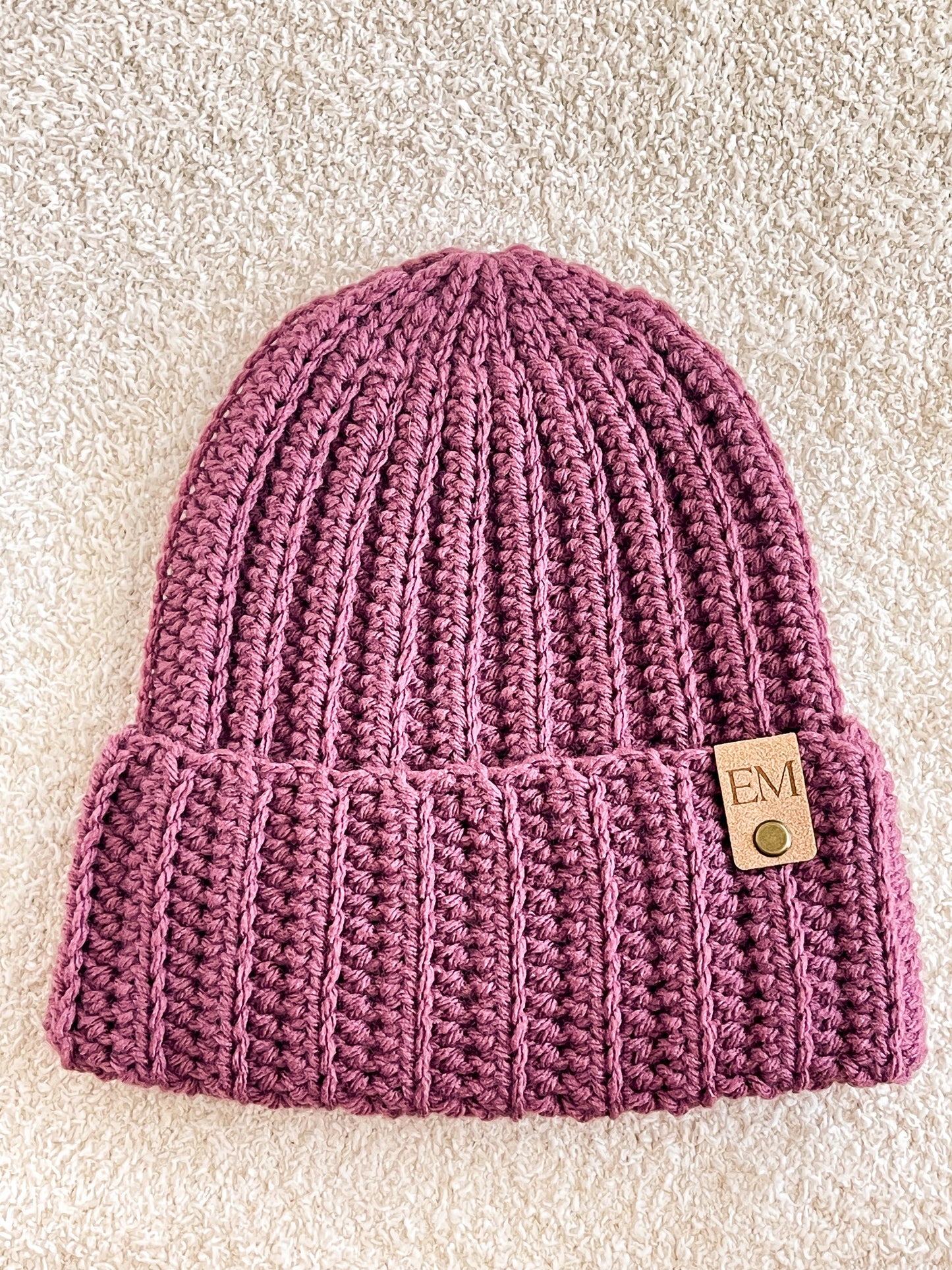 Megan Beanie | Grape