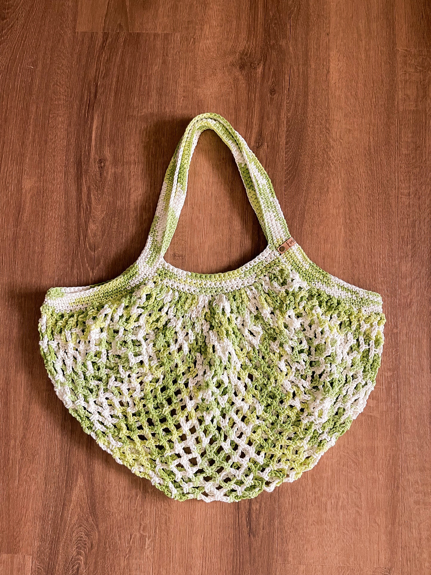 XL Cotton Market Bag | Key Lime Pie