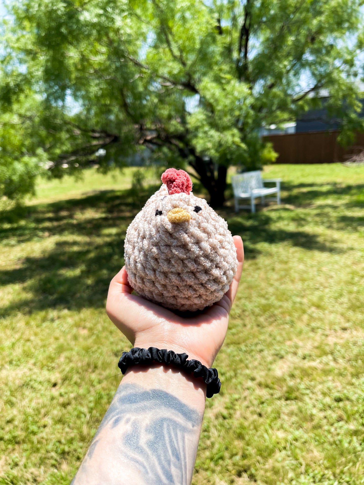 Plush Chicken | Brown