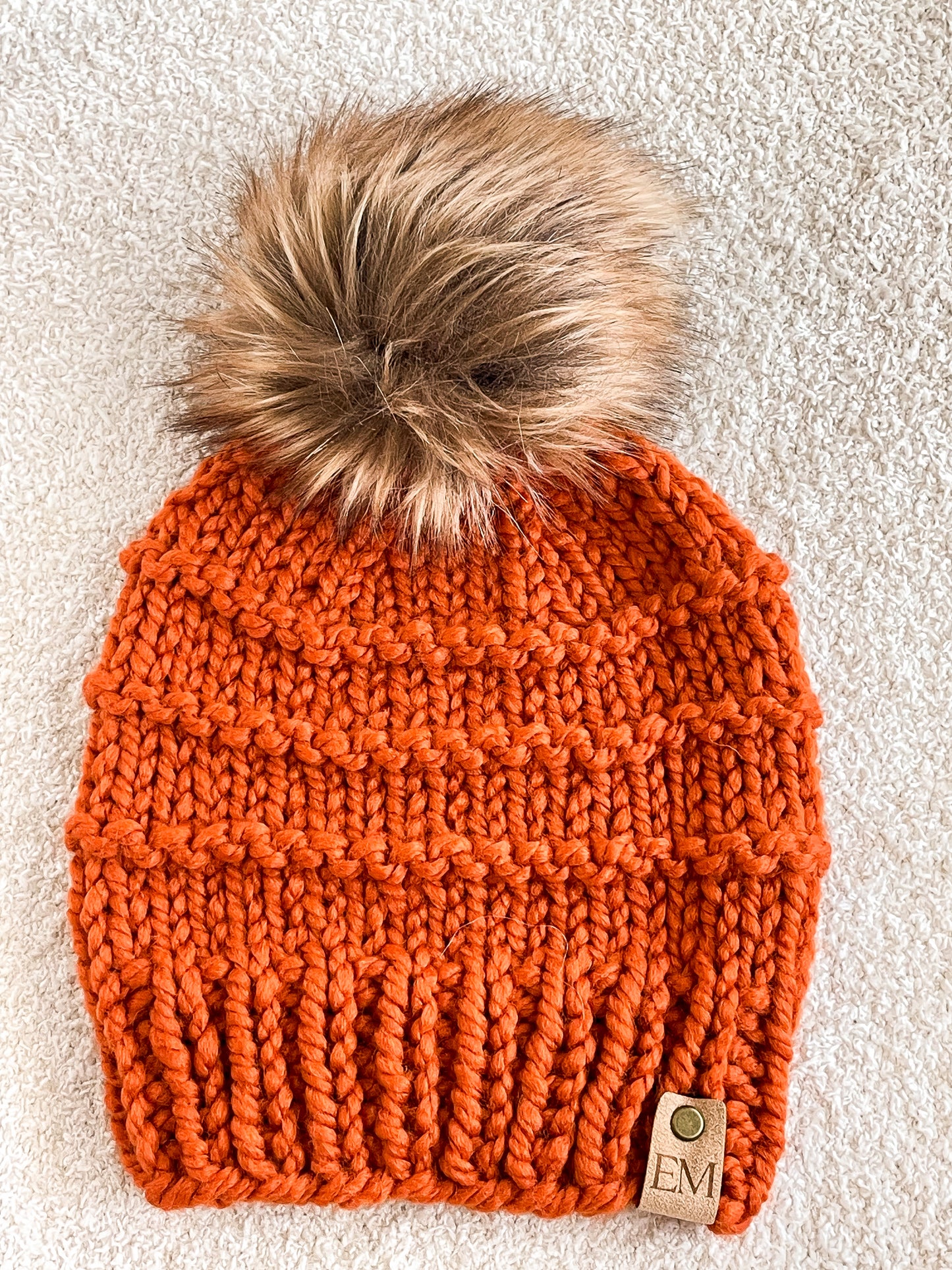 Tabitha Beanie | Pumpkin