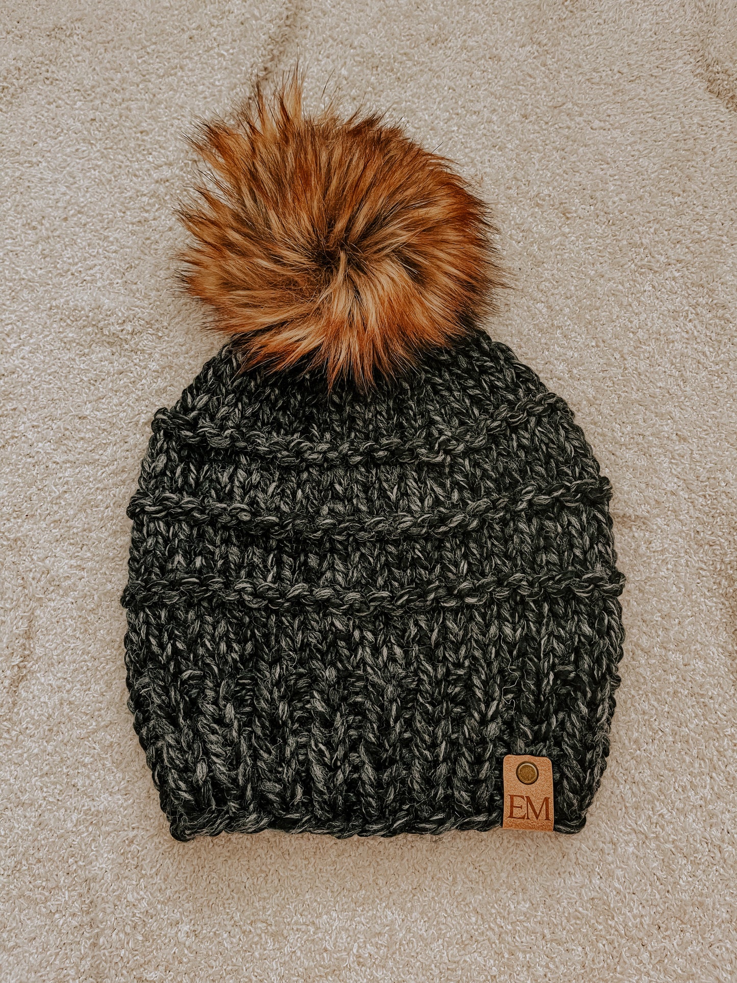 Tabitha Beanie | Charcoal