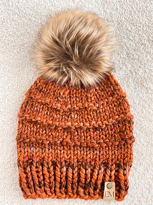 Tabitha Beanie | Fall Leaves