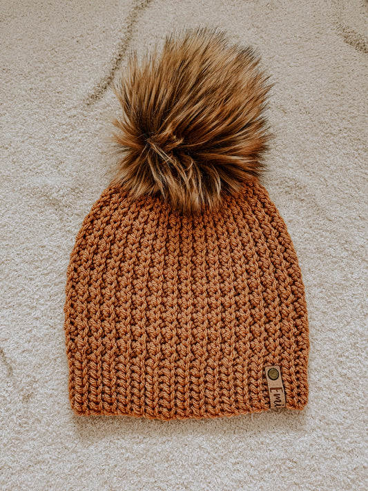 Essex Beanie | Tan