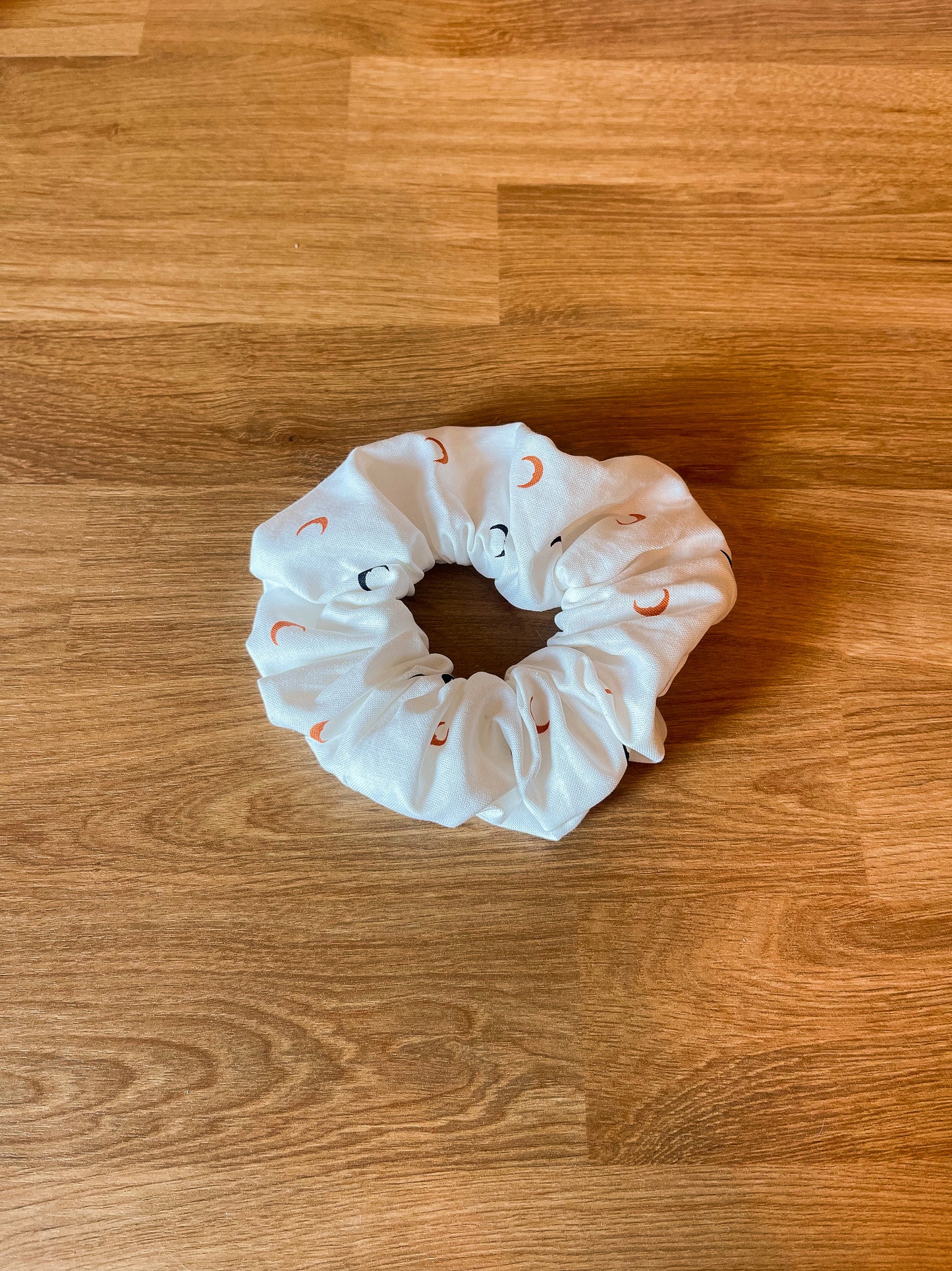 Halloween Scrunchie | White Moons
