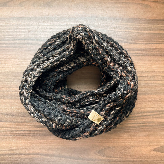Chunky Infinity Scarf | Toasted Almond