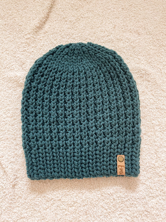 Essex Beanie | Antique Teal