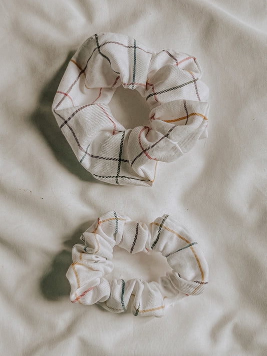 Cotton Scrunchie | Pastel Stripe