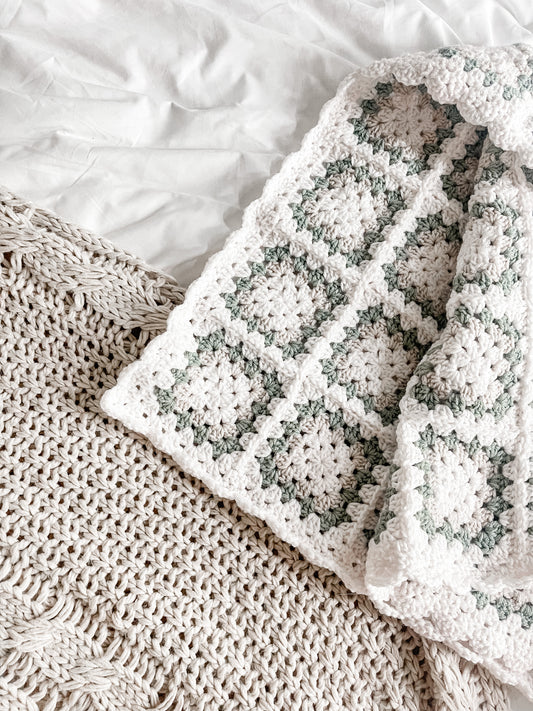 Granny Square Baby Blanket | Custom Order