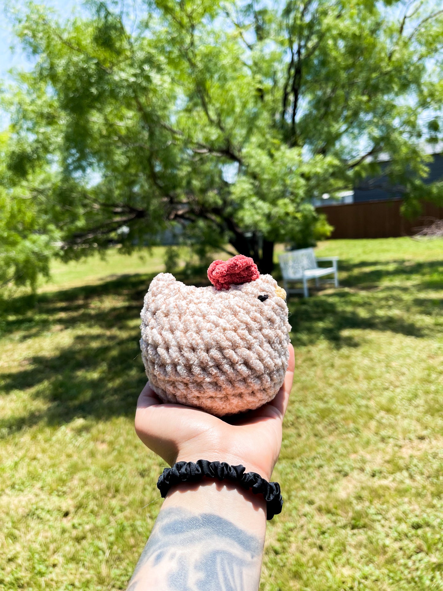 Plush Chicken | Brown