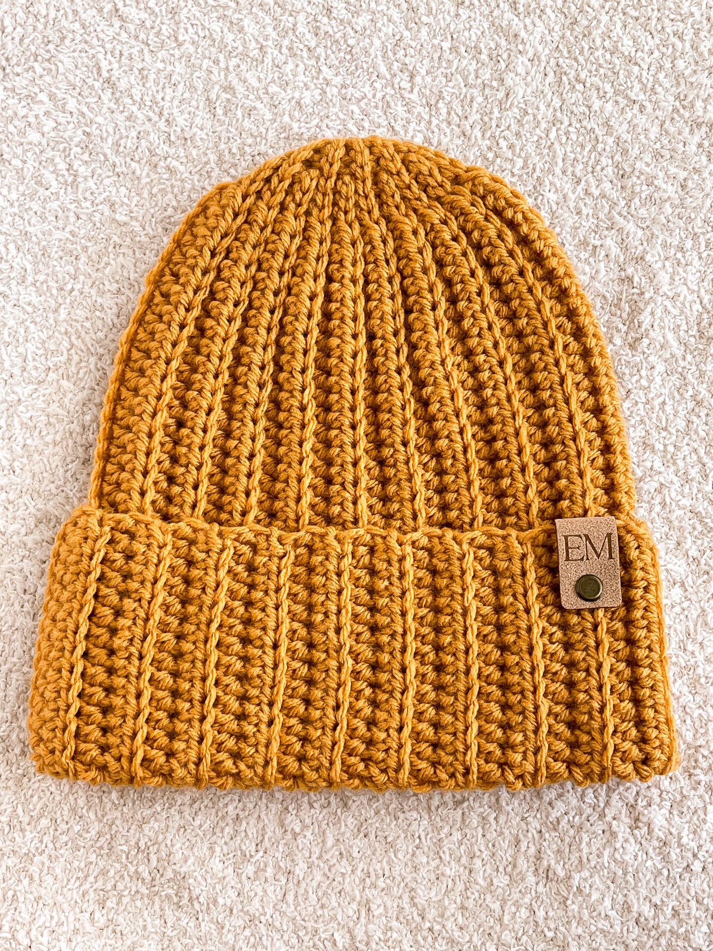Megan Beanie | Mustard