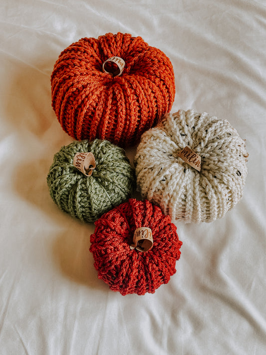 Emiline Small Pumpkin Bundle | Sage and Orange